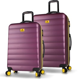 Zoozie Bags Juego de maletas Damson de 2 piezas